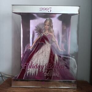 Barbie Holiday Doll 2005 Bob Mackie Collector Edition Christmas Special